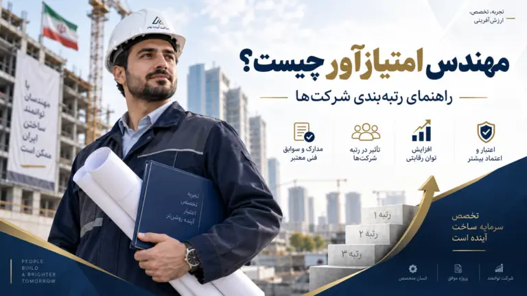 «مهندس امتیازآور چیست؟ راهنمای رتبه‌بندی شرکت‌ها»