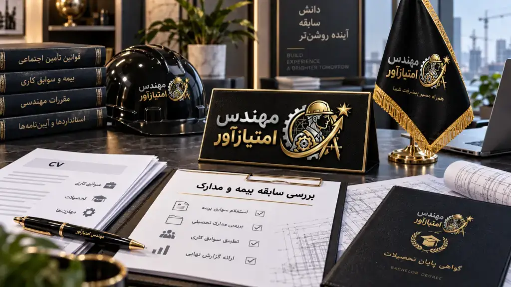 بررسی سابقه بیمه مهندس امتیازآور